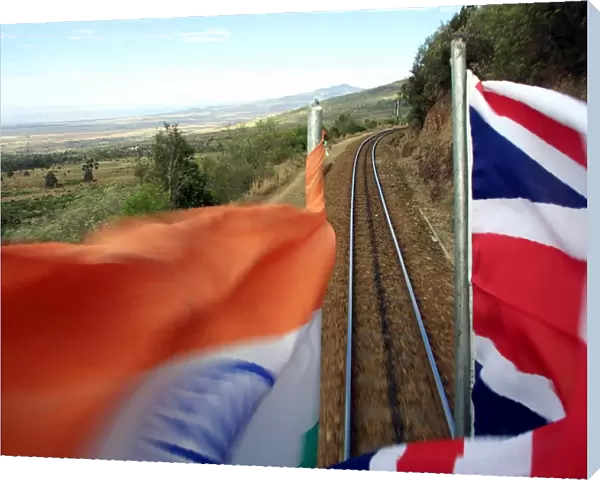 Kenya-Train-Lunatic Express-Flags