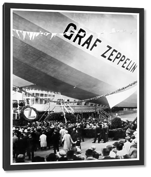 Launching of the Graf Zeppelin