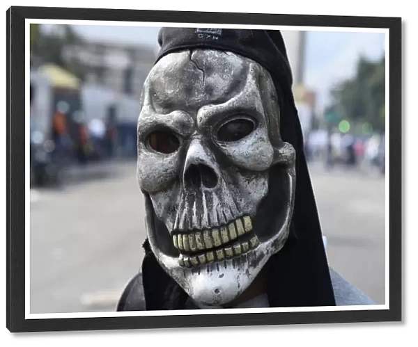 Venezuela - Mask - Skeleton - Portrait - Face