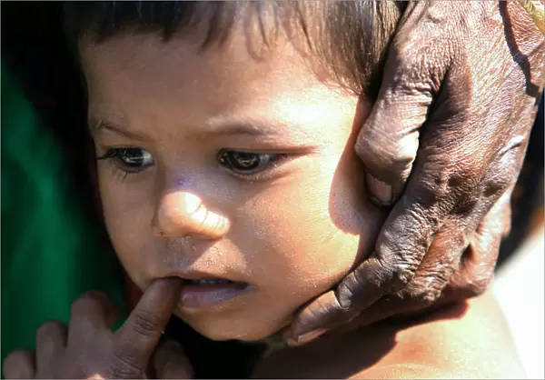 Bangladesh-Child-Grandparent-Portrait