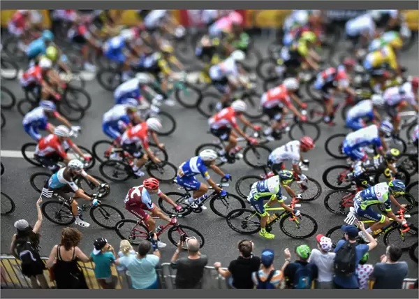 Start, sixth stage of the 105th edition of the Tour de France