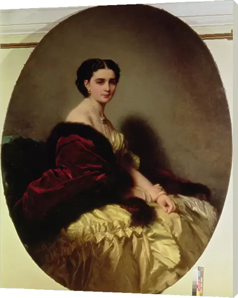 Portrait of the Countess Sophie Naryshkina (1823-77) 1858 (oil on canvas)