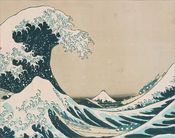 The Great Wave of Kanagawa, from the series 36 Views of Mt