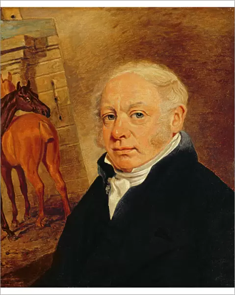 Portrait of Ben Marshall (1767-1835) (oil on canvas) (see also 158572)