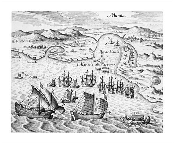 Grand Voyages, 1591 (engraving)