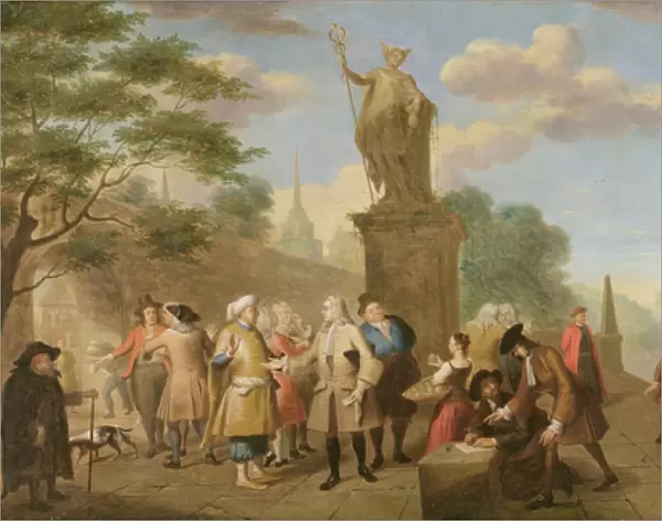 Allegory of Trade, 1743 (oil on canvas)