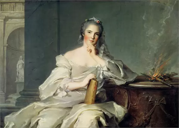 Anne-Henriette de France, as the element of Fire, 1750-1 (oil on canvas)