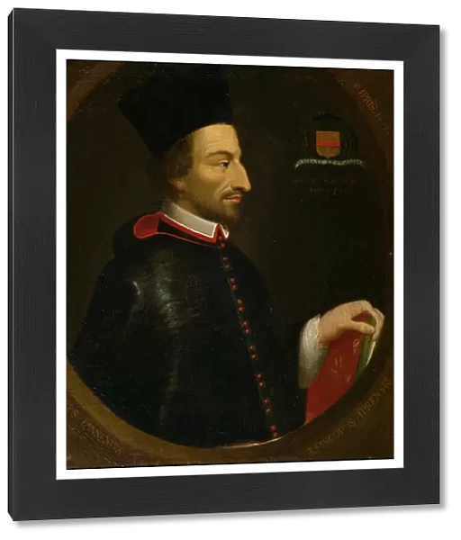 Cornelius Jansen (1585-1638) Bishop of Ypres (oil on canvas)