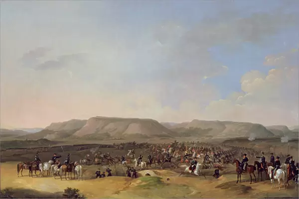 The Capture of Shumla, 1860 (oil on canvas)