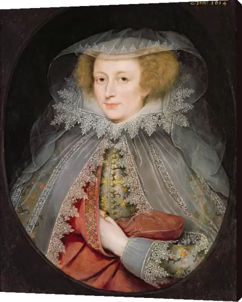 Catherine Killigrew, Lady Jermyn, 1614 (oil on panel)