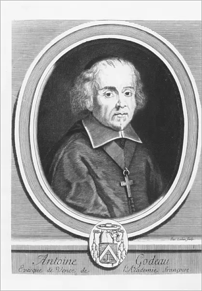 Portrait of Antoine Godeau (engraving)
