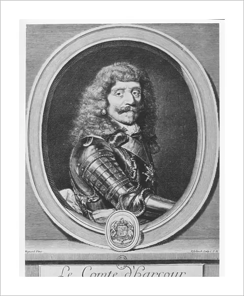 Henri de Lorraine, Comte d Harcourt (engraving)