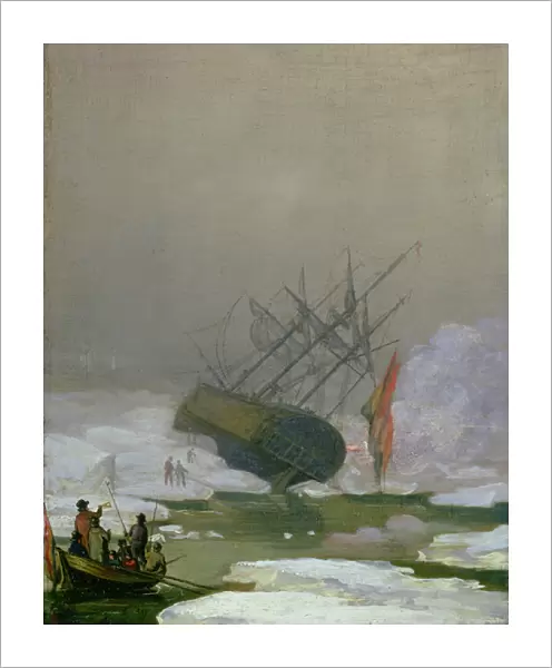Ship in the Polar Sea, 12th December 1798 (oil on canvas)