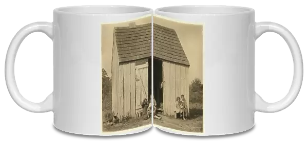De Marco family shack for cranberry pickers at Forsythes Bog, Turkeytown, near Pemberton
