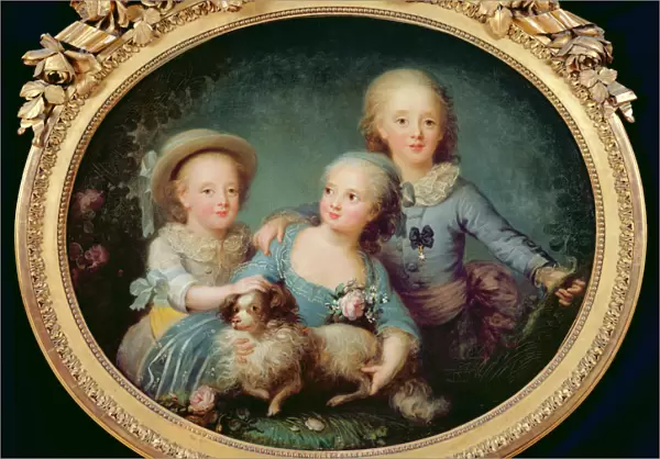 The Children of Charles de France, 1781 (oil on canvas)