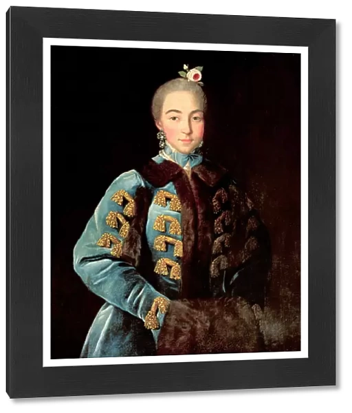 Portrait of Countess Anna Sheremetyeva, c. 1768 (oil on canvas)