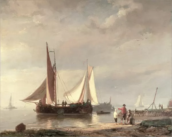 Harbour Scene (oil)