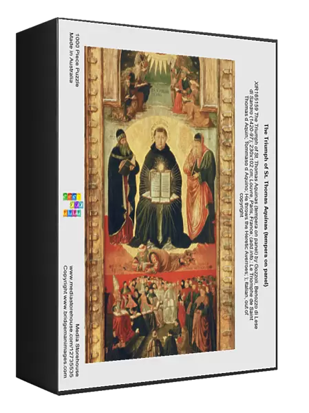 The Triumph of St. Thomas Aquinas (tempera on panel)