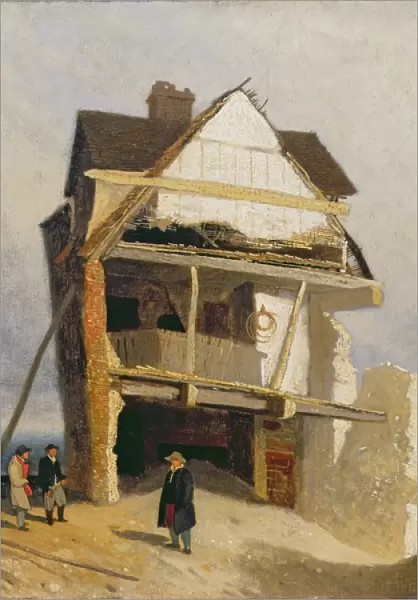 Ruined House, c. 1807-10 (oil on millboard mounted on panel)