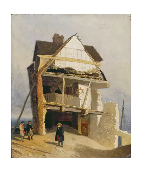 Ruined House, c. 1807-10 (oil on millboard mounted on panel)