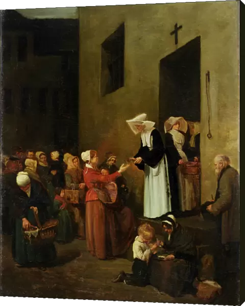 Charity, 1851 (oil on canvas)