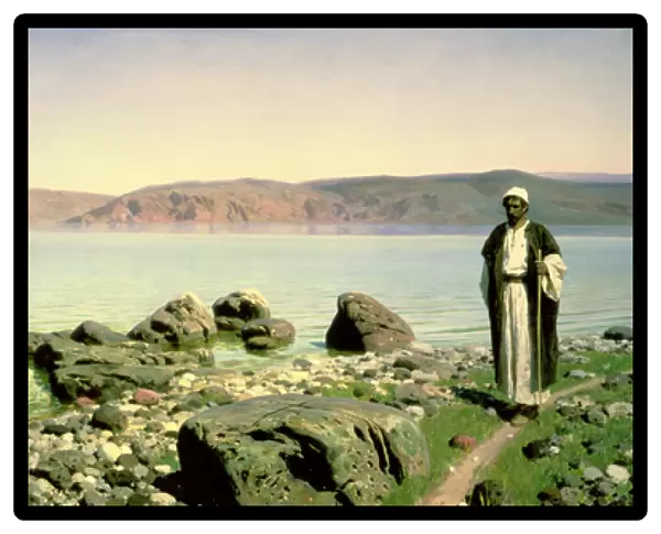 At the Sea of Galilee, 1888 (oil on canvas)