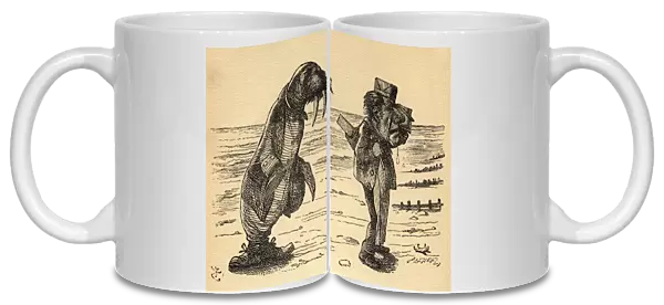 The Walrus and the Carpenter, illustration from Through the Looking Glass