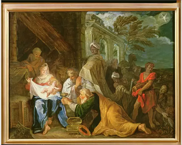 Adoration of the Magi, 1708 (oil on canvas)