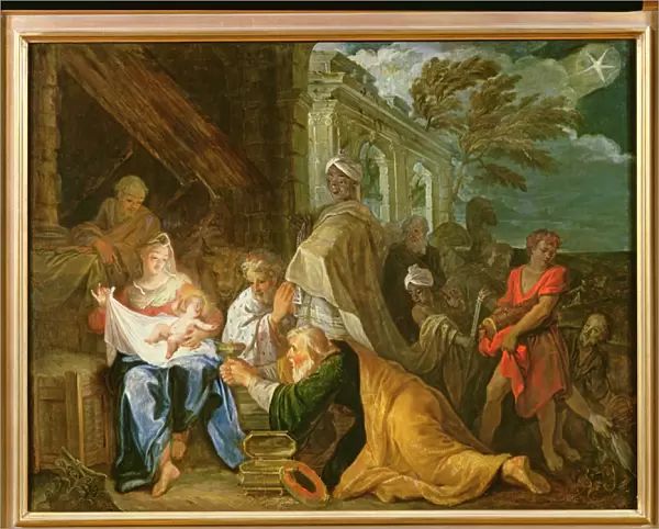 Adoration of the Magi, 1708 (oil on canvas)