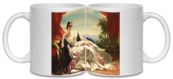 Portrait of Leonilla, Princess of Sayn-Wittgentein-Sayn, 1843 (oil on canvas)