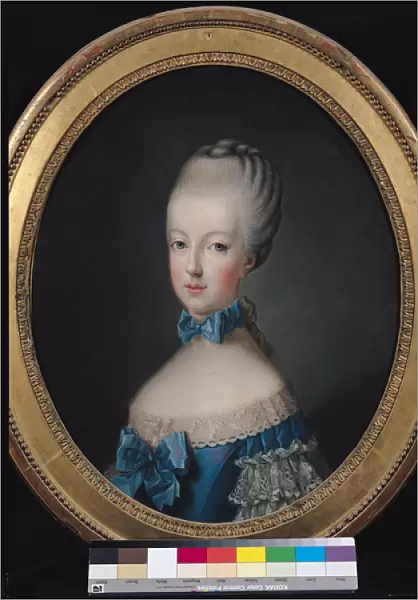 Portrait of Marie-Antoinette de Habsbourg-Lorraine (1750-93) after the painting by Joseph Ducreux
