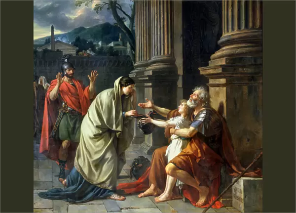 Belisarius Begging for Alms, 1781 (oil on canvas)