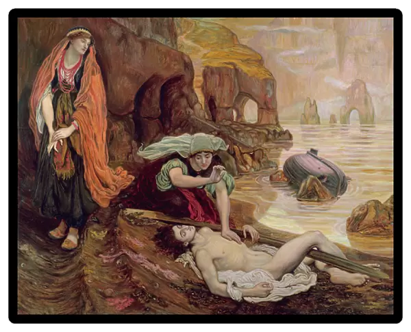 The Finding of Don Juan by Haidee, 1878 (oil on canvas)
