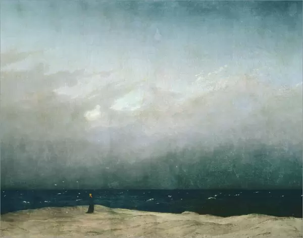 Monk by the Sea, 1808-10 (oil on canvas)