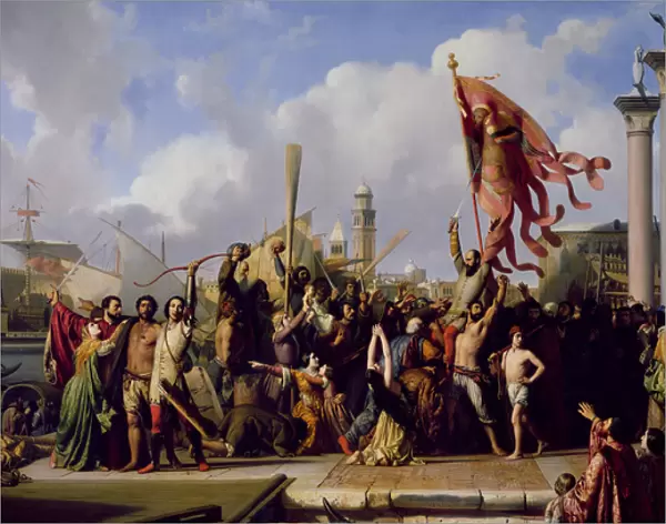 The Triumph of Pisani, 1847 (oil on canvas)