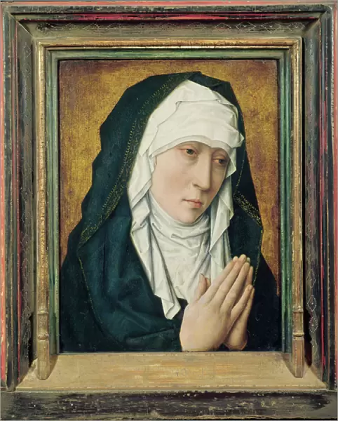 The Virgin of Sorrow (oil on panel)