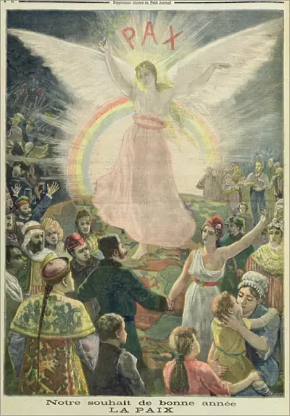 Our Hope for the New Year: Peace, from Le Petit Journal, 1st January 1894