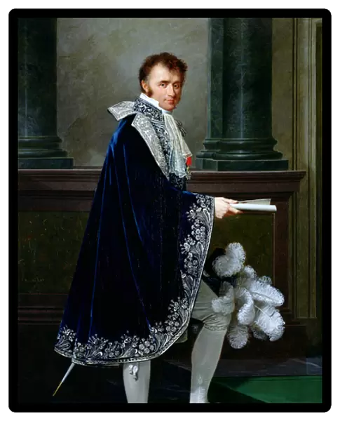 Portrait of Francois-Nicolas Mollien (1758-1850) 1806 (oil on canvas)