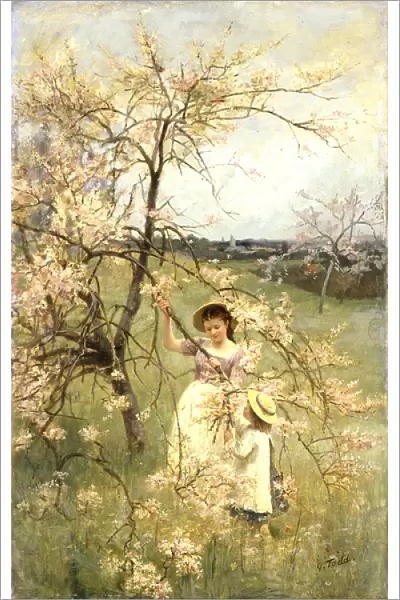Spring, c. 1880 (oil on panel)