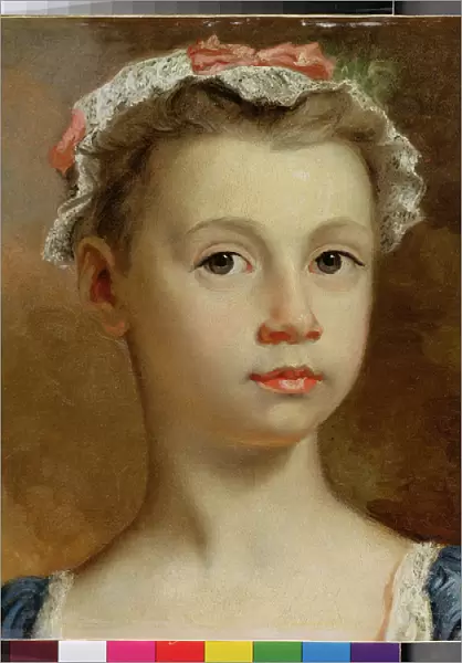 Sketch of a Young Girl, c. 1730-40 (oil on canvas)