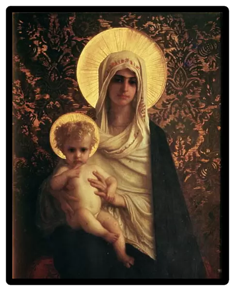 Virgin and Child, 1872 (oil on canvas)