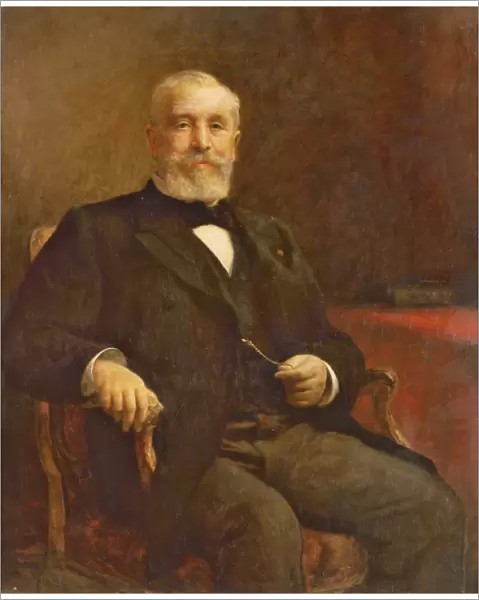 Emile Loubet (1838-1929) (oil on canvas)
