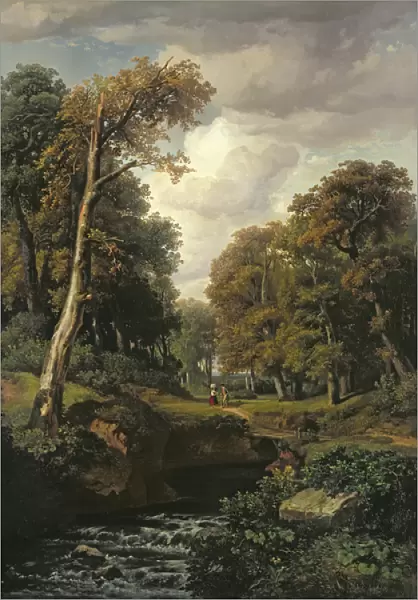 Landscape, 1850 (oil on canvas)