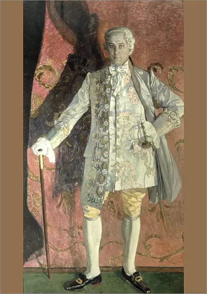 Portrait of Dmitry Smirnov as Chevalier des Grieux in Jules Massenets (1842-1912)