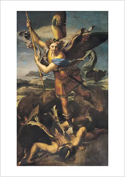 St. Michael Overwhelming the Demon, 1518 (oil on canvas)
