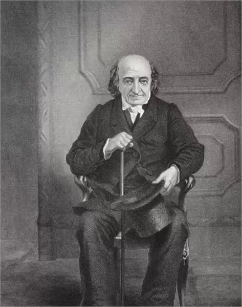 Portrait of Albert Gallatin (1761-1849) (litho)