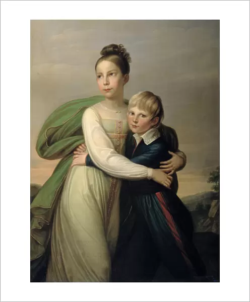 Prince Albrecht and Princess Louise, c. 1817 (oil on canvas)