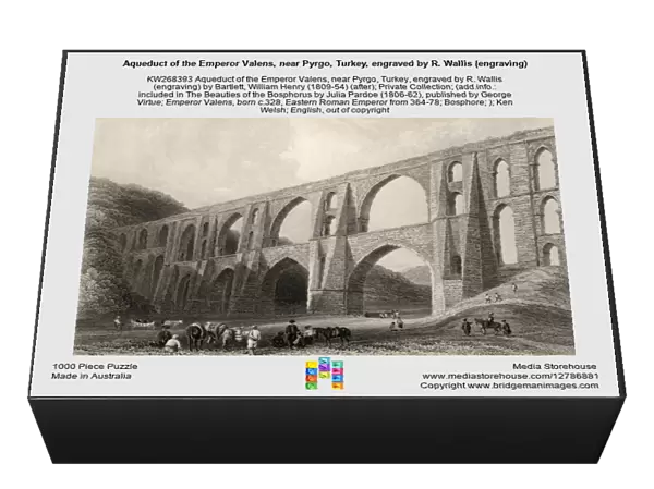 Aqueduct of the Emperor Valens, near Pyrgo, Turkey, engraved by R. Wallis (engraving)