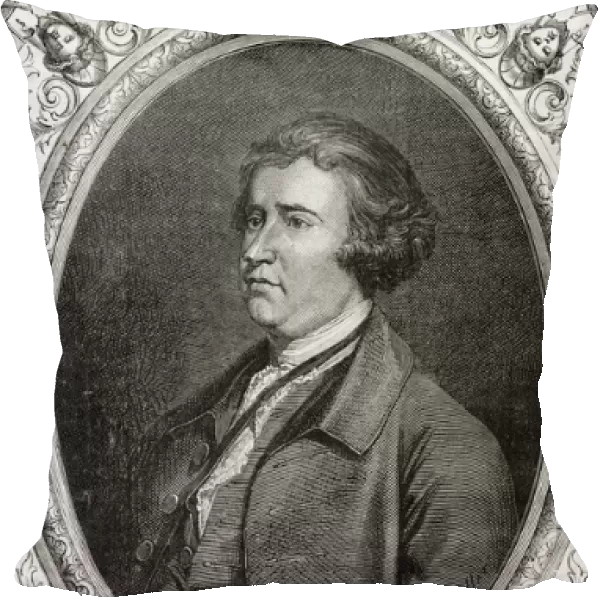 Edmund Burke, from Histoire de la Revolution Francaise by Louis Blanc