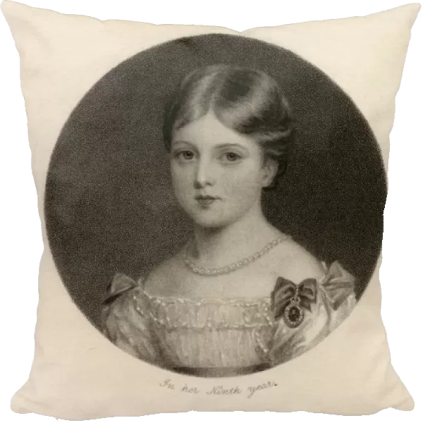 Princess Alexandrina Victoria of Saxe-Coburg, engraved by Thomas Woolnoth (1785-1857)